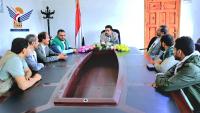 Discussion on activating sports activities & turfing Sa'ada’s main stadium