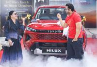 New Toyota Hilux Delivery Starts – Mary Kom First Owner In India