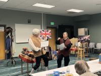 Theater company brings American history to life at Lorain library