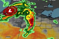 Ohio and Michigan Face Damaging Wind Threat Saturday as Strong Storms and Isolated Tornado Risk Target Toledo Detroit and Fort Wayne Areas