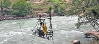 Construction of Bailey bridge begins to replace Tuin in Humla