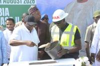 PRESIDENT BARROW INAUGURATES ROADS, HEALTH PROJECTS IN CENTRAL RIVER REGION NORTH