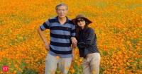 China man sells his house, buys land, and collects seeds from China and overseas to turn wife’s childhood flower memory into world’s largest hollyhock garden