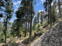 This scenic town west of Colorado Springs is a prime hiking destination