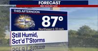 DC weather: Warm, humid Friday with chance of isolated thunderstorms