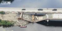 Stillwater bridge in Old Town collapses during construction work