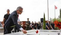 TRNC leaders commemorate Turkish Cypriots killed in 1974