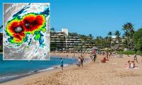 Hurricane warning issued as Hawaii braces for historic direct hit in hours