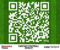Insurance Times Fantasy Football League returns for 2026/27