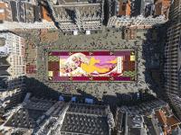 brussels rolls out hokusai’s great wave in 750,000 dahlias for flower carpet 2026