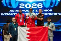 Bahrain’s Lopez clinches three Asian junior weightlifting medals