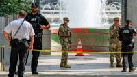World War II Memorial On National Mall Vandalized With Spray Paint