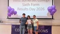 College celebrates A Level achievements