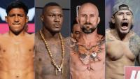 UFC veterans in comabt sports action Aug. 14-15