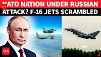 NATO Nations in 'PANIC': European Fighter Jets Identify Drones Hovering Over Latvian Skies| Watch