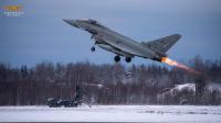 Italian Typhoon Shoots Down Drone Over Latvia