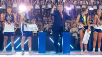 Trump Makes Appearance in Ohio as Patriot Games Conclude