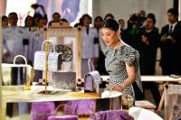 Princess Sirivannavari visits Legacy exhibition honouring Thai textile heritage