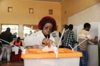 Zambia suspends vote counting, citing violence