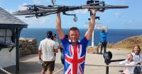 Handyman cycles to all four corners of mainland Great Britain for charity