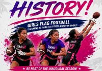 GIRLS FLAG FOOTBALL NEWEST HIGH SCHOOL SPORT