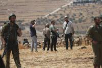 Israeli occupier opens fire at Palestinian, Israeli peace activists in southern West Bank