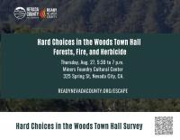 Community Invited to Participate in the Forest Health and Wildfire Risk Survey and Town Hall