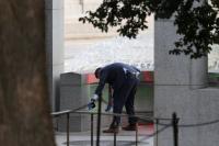 Woman charged over vandalism of World War II Memorial