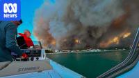 Tourists among those evacuated from Croatia as wildfires stretch across Europe