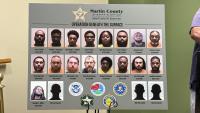 17 arrested in Florida drug bust as deputies seize 4 kilos of cocaine, 8 guns