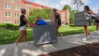 Florida State University students return to campus, move into dorms