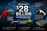 Michigan Has $28 Billion Riding On EVs — But Buyers Are Turning To Hybrid