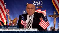 Rudy Giuliani: Young people struggling economically are “privileged little shits” who need “somebody like my father to kick the shit out of them”
