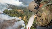 Oregon National Guard Battles Wildfires
