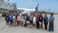 Avelo Airlines takes Wilmington middle school students on aviation career exploration trip