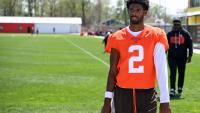 Shedeur Sanders apologizes over outburst to Deshaun Watson question as Deion bans phones at Colorado practice