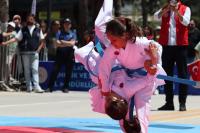 Indian Muslim schoolgirl wins two taekwondo medals in South Korea
