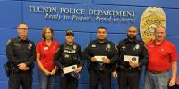 Tucson non-profit gives grants to six police officers for continuing education