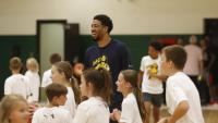Haliburton returns to Oshkosh to host camp, enjoy Wisconsin favorites