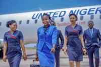 United Nigeria Airlines crew member commended for professionalism during unruly passenger incident