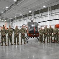 The aviation-services firm beat out Bell and Lockheed Martin.