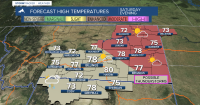 Q2 Billings Area Weather: Scattered showers & thunderstorms tonight and Saturday