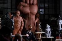 US sculptor Austen Brantley exhibits at CICA Museum in Gimpo