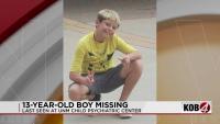 13-year-old in CYFD custody missing from Albuquerque psychiatric center