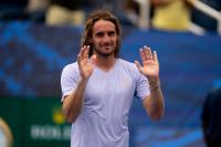 Former Cincinnati runner-up Stefanos Tsitsipas advances to 2nd round