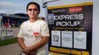 Check out EatFuti's mobile food delivery system at Iowa State Fair