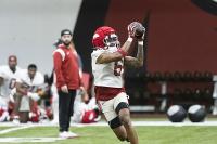 Arkansas defense wins red zone work Friday as KJ Jackson, Chris Marshall tally touchdowns