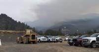 Fielder Mountain Fire grows rapidly overnight, prompting Rogue Valley evacuations