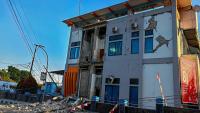 Indonesia earthquake: Two people dead and tsunami warning issued after 7.7-magnitude quake