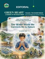 Editorial: The Water Inside Me Connects Me to Nature